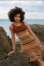 Load image into Gallery viewer, Daria 3 Stripe Midi Dress