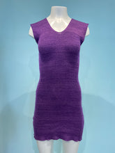 Load image into Gallery viewer, V Rib Mini Dress