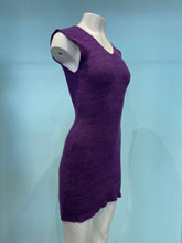 Load image into Gallery viewer, V Rib Mini Dress