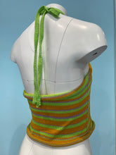 Load image into Gallery viewer, Striped halter top