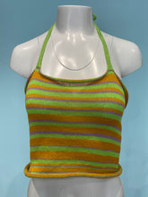 Load image into Gallery viewer, Striped halter top