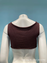 Load image into Gallery viewer, Celestia Scoop Neck Crop Top