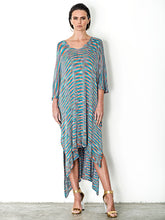 Load image into Gallery viewer, Kaftan Bamboo Midi Dress
