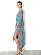 Load image into Gallery viewer, Kaftan Bamboo Midi Dress