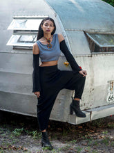 Load image into Gallery viewer, Harem Pants- Elastic Waist