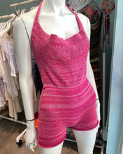 Load image into Gallery viewer, Halter Biker Romper