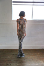 Load image into Gallery viewer, Peekaboo Shoulder Drop Stitch Gown
