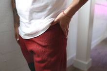 Load image into Gallery viewer, Two Tone Harem Pants with Elastic Waist

