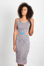 Load image into Gallery viewer, Variegated Bamboo Knit Tank Dress