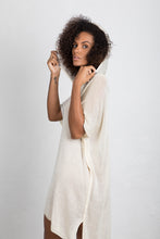 Load image into Gallery viewer, Kaftan Medium Hooded Dress Tencel