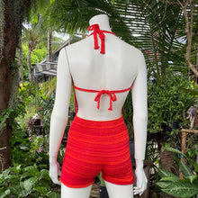 Load image into Gallery viewer, Halter Biker Romper