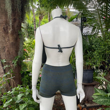 Load image into Gallery viewer, Halter Biker Romper