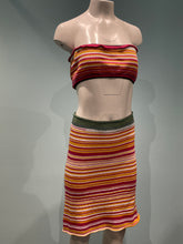 Load image into Gallery viewer, Striped Bandeau Skirt Set
