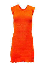 Load image into Gallery viewer, V Rib Neon Dress
