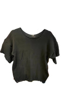 Load image into Gallery viewer, Black Shirt with relief FUCK YOU
