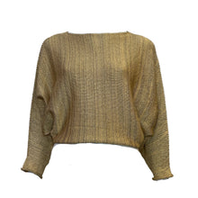 Load image into Gallery viewer, Gold Batwing Sweater
