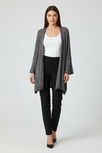Load image into Gallery viewer, Grey Cardigan on model
