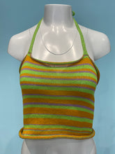 Load image into Gallery viewer, Stripes halter top
