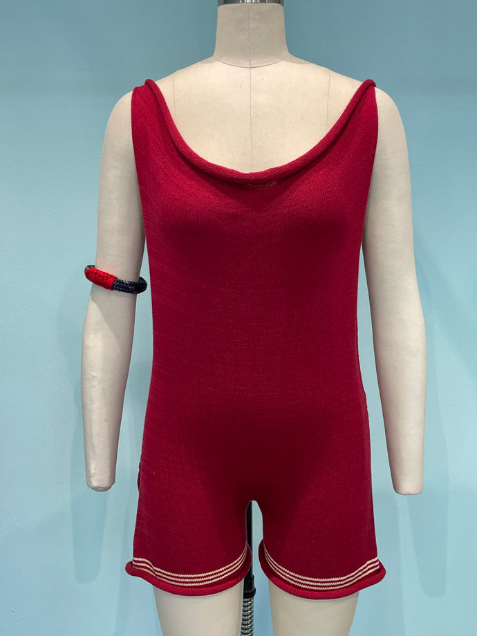 Vintage Swim Tank Romper