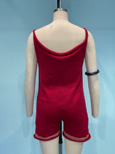 Load image into Gallery viewer, Vintage Swim Tank Romper
