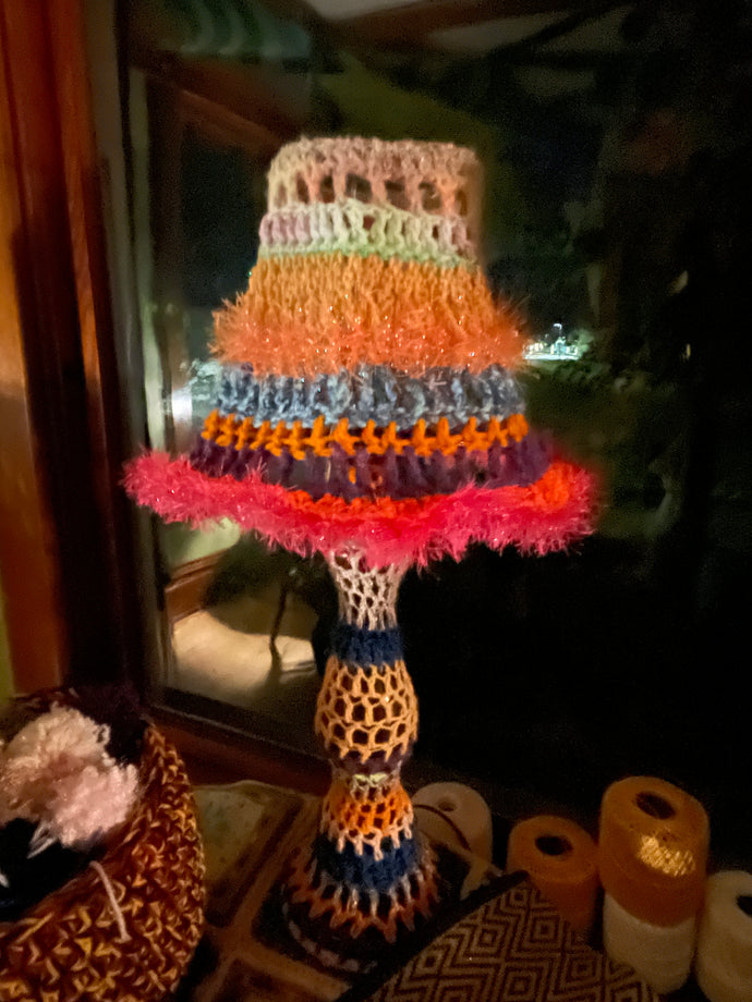 Cozy Crochet Lamps