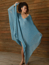 Load image into Gallery viewer, Butterfly Poncho Organic Cotton
