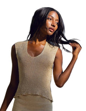 Load image into Gallery viewer, GOLD V RIB TOP
