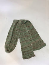 Load image into Gallery viewer, Mint gold beige scarf
