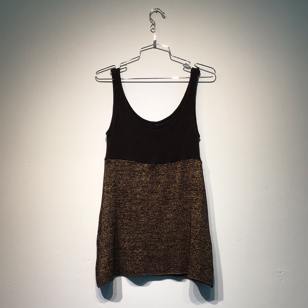 Knit two-toned tank