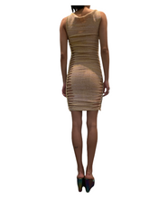 Load image into Gallery viewer, Snip Tease Golden Dress
