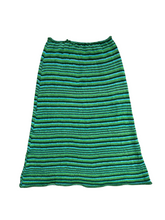 Load image into Gallery viewer, Striped Midi tube skirt
