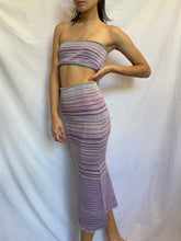 Load image into Gallery viewer, Tube top and skirt set
