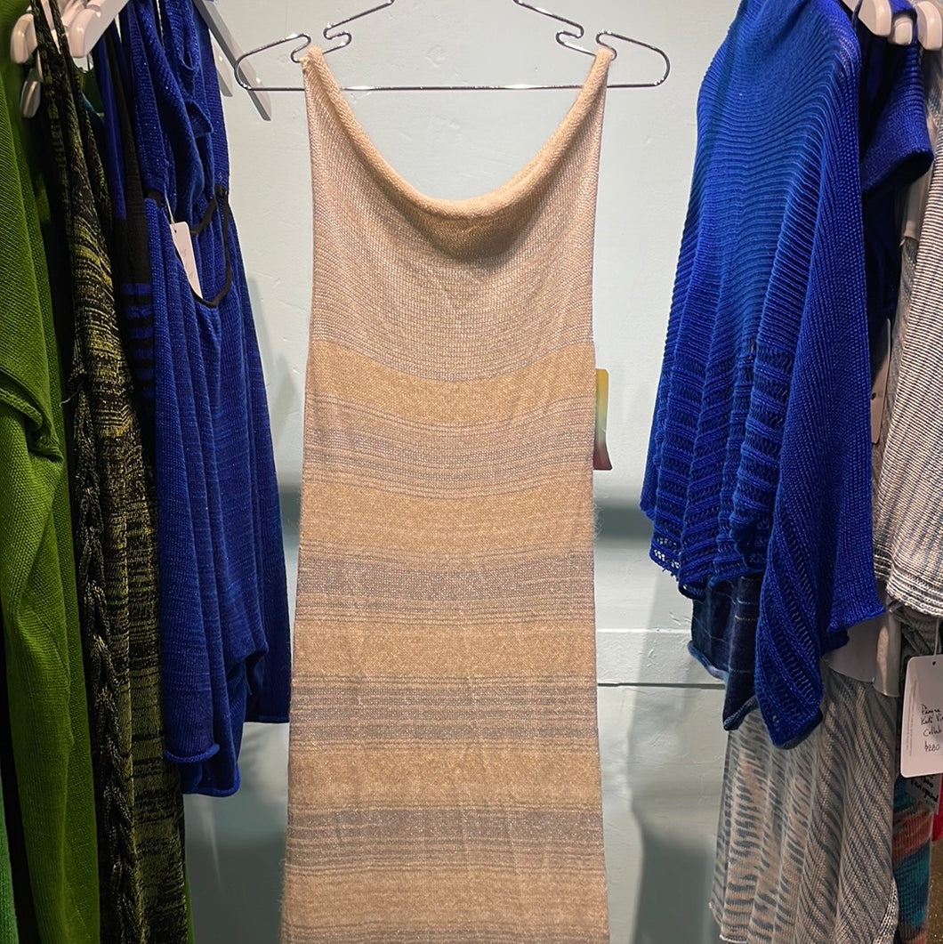 The Erica Striped Gown