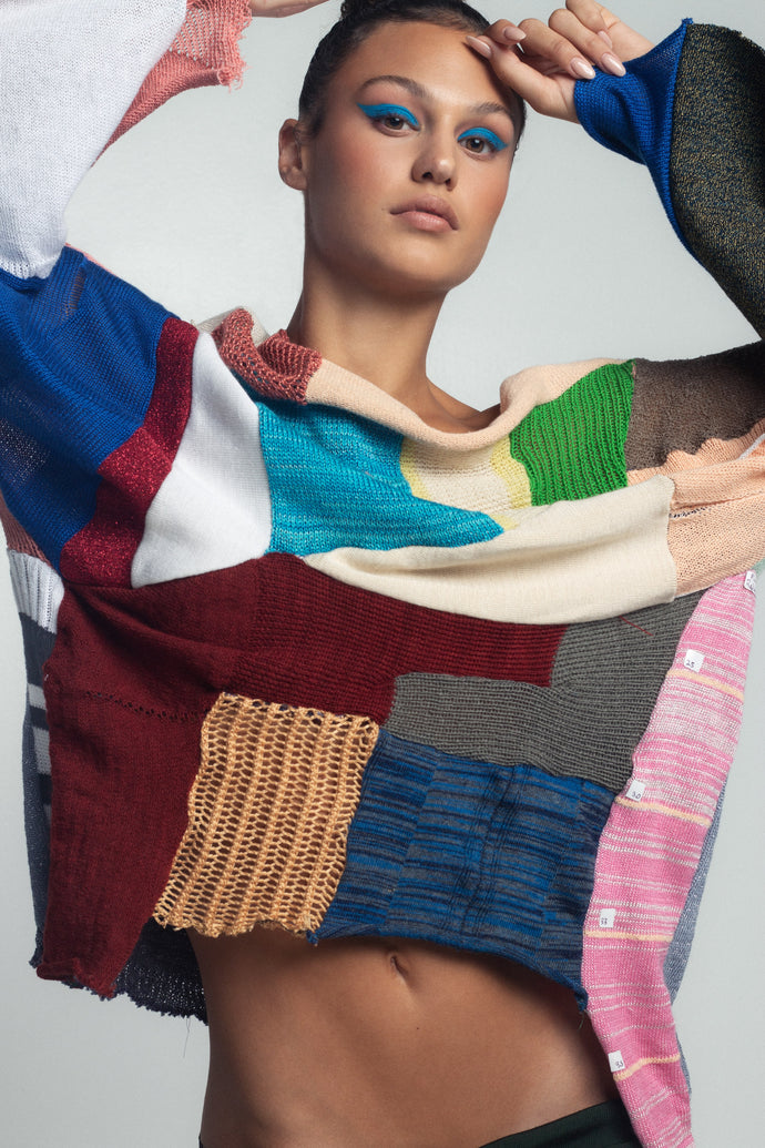 Patchwork Sweater