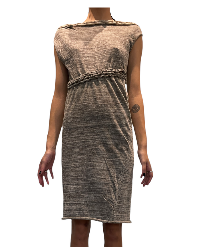 Sniptease X KRELwear Collab midi dress