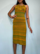 Load image into Gallery viewer, Square Halter Midi Dress Lab
